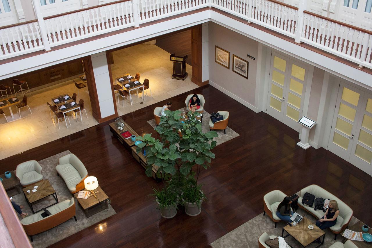 Central Hotel Panama Casco Viejo Kültér fotó The lobby of the hotel